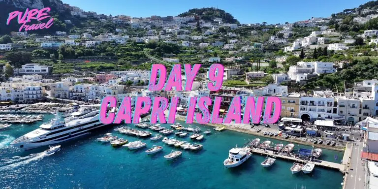 Day 9 In Capri Island : Azure Dreams And Coastal Magic